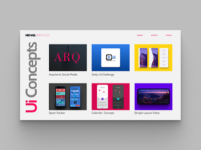 Ui Concepts #4 Layout animation app branding clean coffee daily ui design figma identity illustration illustrator learning logo simple typography ui ux vector web website