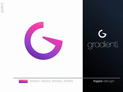 Gradienti. app branding clean coffee design figma gradientes gradienti gradients graphic design illustration learning logo michael andreuzza simple typography ui ux vector web