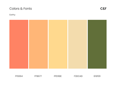 Earthy app branding clean coffee color color palette color palettes design earth figma illustration learning lettering logo minimal typography ui ux web website