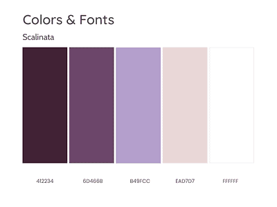 Scalinata app branding clean color colorsandfonts design fonts gradient identity illustration logo minimal palette simple type typography ui ux web website