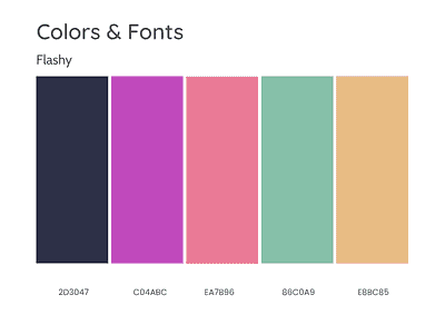 Flashy app branding color colorsandfonts design fonts gradient illustration illustrator logo minimal palette simple type typogaphy typography ui ux web website