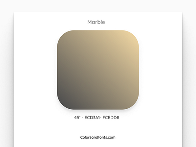 Colors & Fonts - Marble app branding clean color colorsandfonts design disco figma fonts gradient identity illustration marble minimal palette simple typography uiux web website