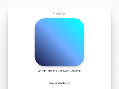 Colors & Fonts - Imperial app branding clean color colorsandfonts design disco figma fonts gradient identity illustration imperial minimal palette simple typography uiux web website