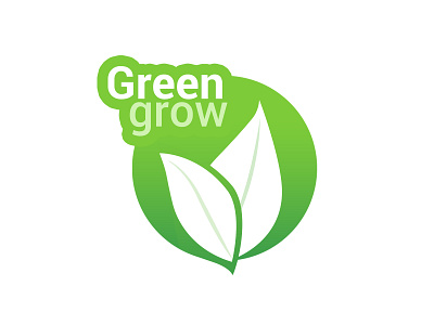 GreenGrow - Logo Design adobe australia branding design green illustrator lalindaranaweera logo melbourne organic food photoshop vector