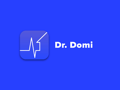 Dr. Domi app app design brand icon ios logo medical app medical design mobile app sketch ui uidesign uiux