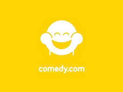 Comedy.com binge branding comedy funny humor logo watching
