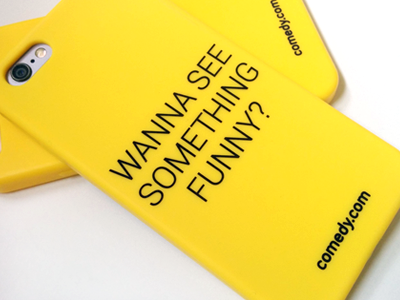 comedy.com's iPhone case :)