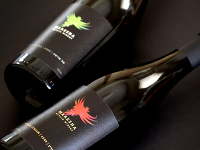 Maresha Winery beverage bottle boutique boutique winery branding estate israel label logo wine winery