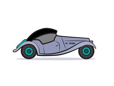 Automobile auto automobile car illustration illustrator retro vector vehicle