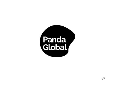 Panda Conservation branding daily logo challenge graphic design illustrator logo logo 2d logo design miami minimal panda panda global shape elements vector