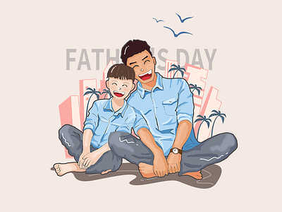Father's Day illustration