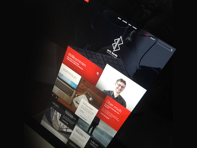 Eric Portfolio depth design portfolio responsive ui ux webdesign