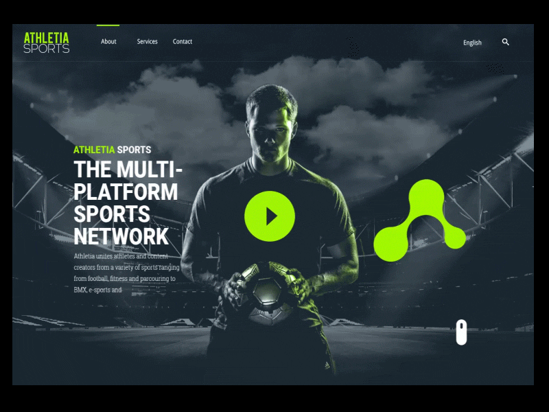 Digital Branding concept animation branding cinemagraph concept gif ui ux web design