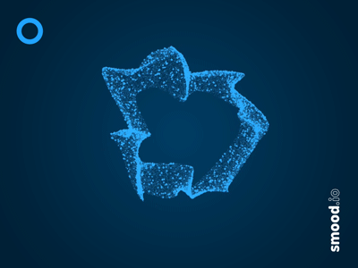 Smood Icon Particles artificial intelligence branding gif logo motion particles socialmedia ui