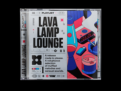 Playlist: LAVA LAMP LOUNGE anderson paak animated artwork ashtray bashbashwaves cd cover chill cigarette cocktail coen pohl illustration jewelcase lava lamp lounge mac miller motion design playlist rhox romance sexy vintage