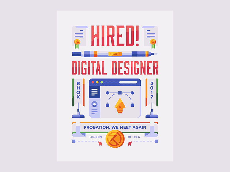 HIRED & FIRED | miniposter series