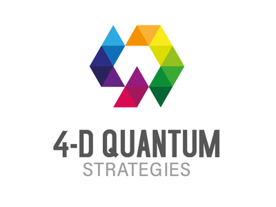4d Quantum Strategies2 01 4d business colorful finance growth logo marketing quantum success