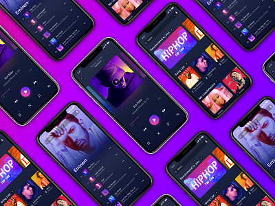 music app app design music app ui