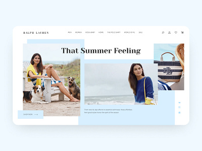 Fashion - Website Design