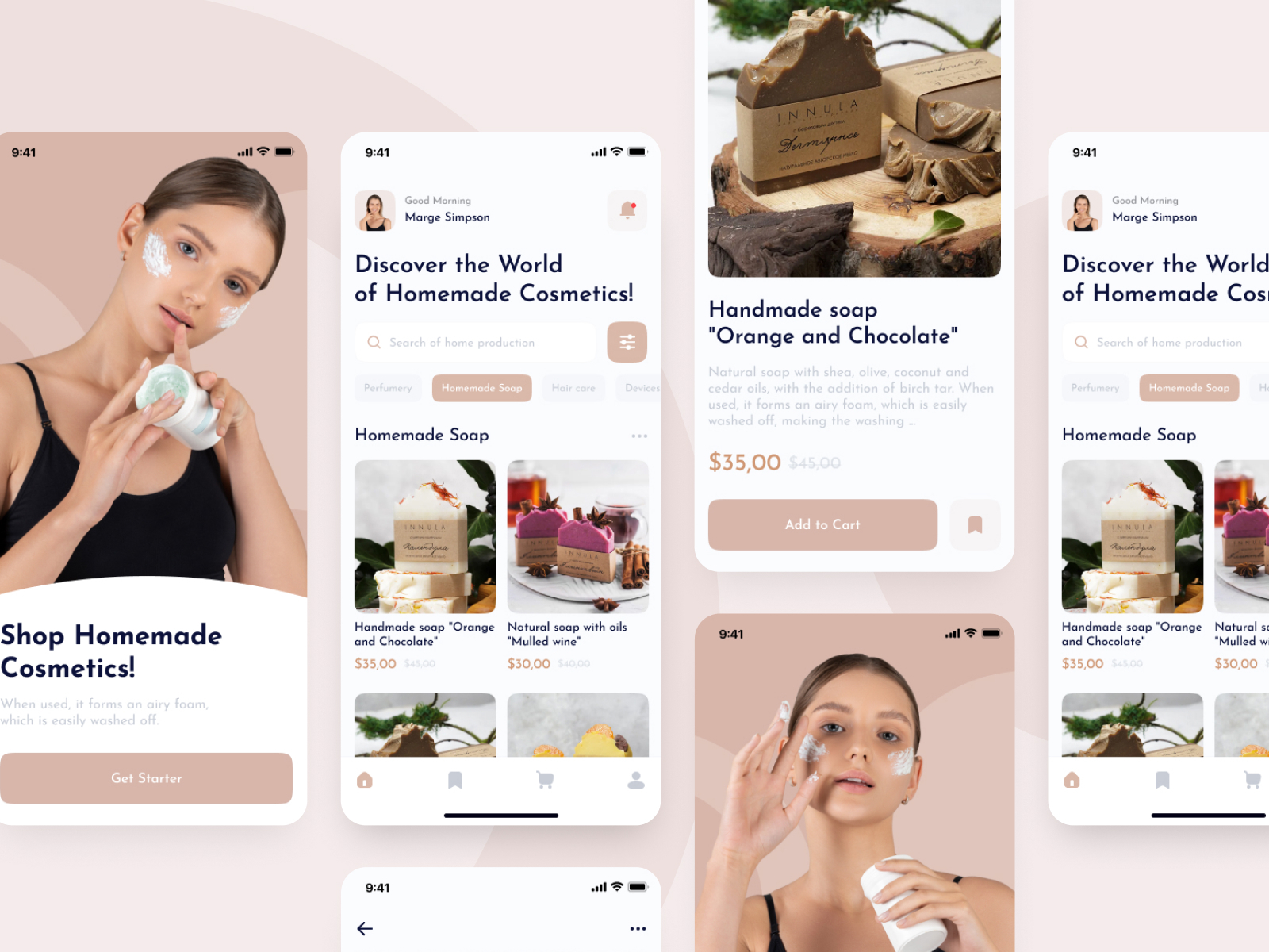 Beauty Product eCommerce App by Mary Evseenko on Dribbble