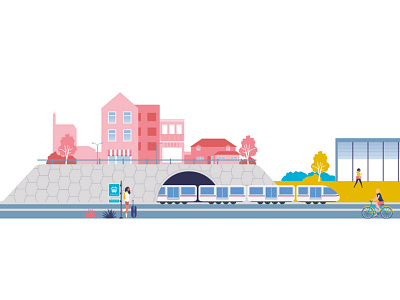 City 2 design illustration vector