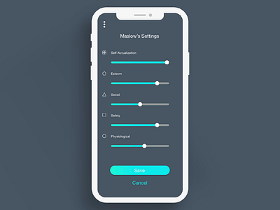 Daily UI 007 - Settings Page