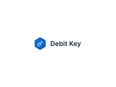 Debit Key Logo 🔥 branding clean logo vector