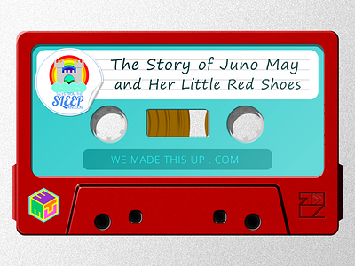 Sleep Kingdom - Juno May And Her Little Red Shoes - Cassette cape town illustration soundcloud story telling thumbnail