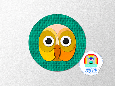 Sleep Kingdom - The Sleep Princess Owl - Paper cape town illustration soundcloud story telling thumbnail