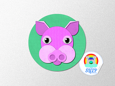 Sleep Kingdom - The Sleep Princess Pig - Paper cape town illustration soundcloud story telling thumbnail