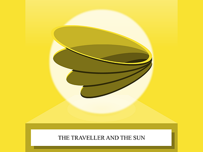 The Traveler And The Sun - SoundCloud thumbnail cape town illustration soundcloud story telling thumbnail