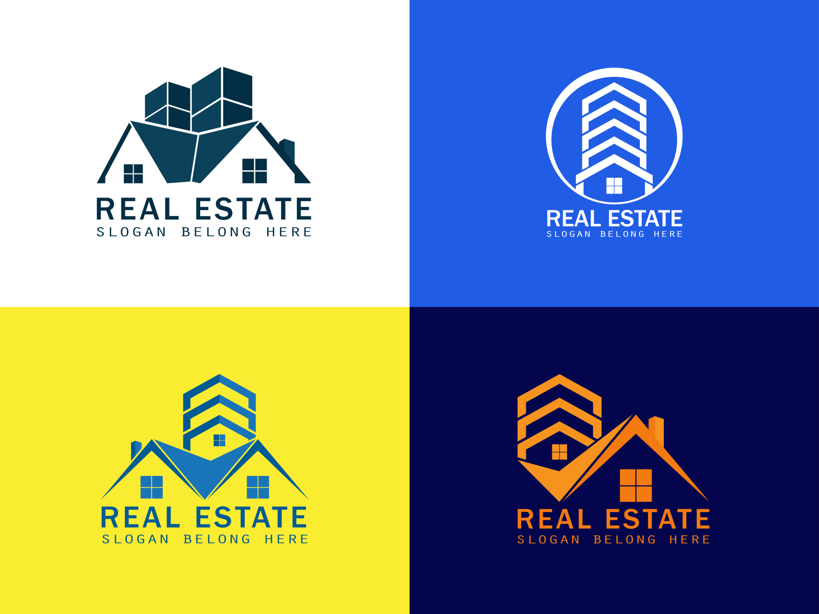 Real Estate Logo by Mr Murad on Dribbble