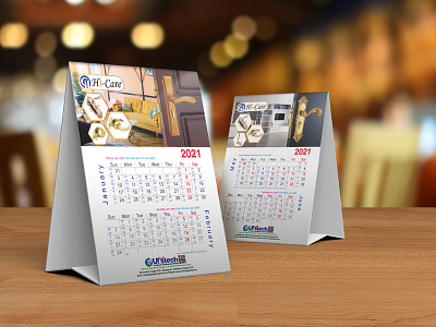 Desk Calendar 2021