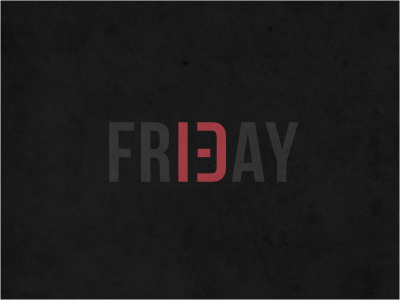 Friday 13 logo t shirt logotype typography custom number black red