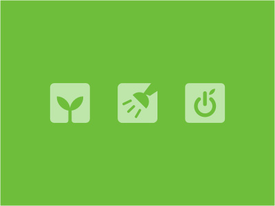 Green Icons button can energy green icon icons innovation logo power sprout support water