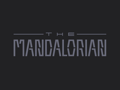 The Mandalorian Logo