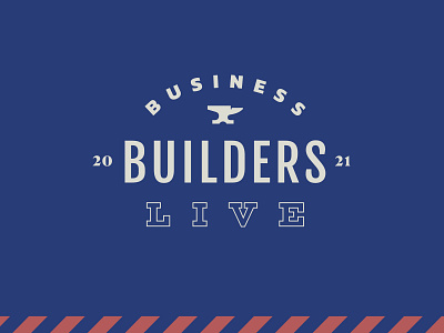 BBL anvil building business crest event iron live logo number retro typography workshop year