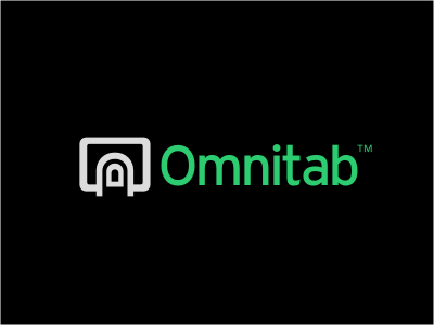 Omnitab app commerce finger green logo product retail screen shop store touch