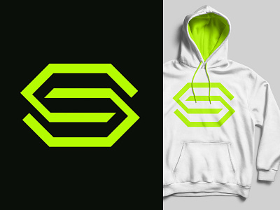 Sports Center center dynamic fashion green hive hoodie hub label lime logo monogram negative sports utilitarian wear