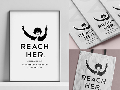 RH by SCF bag book brochure chisholm education figure foundation hand human logo peace reach woman