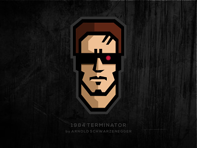 1984 Terminator arnie character cyborg fanart head human illustration line movie robot shadow terminator