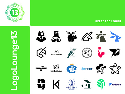 Logo Lounge 13 Selected animal book book13 collection feature human logo logolounge logos roundup symbol typography
