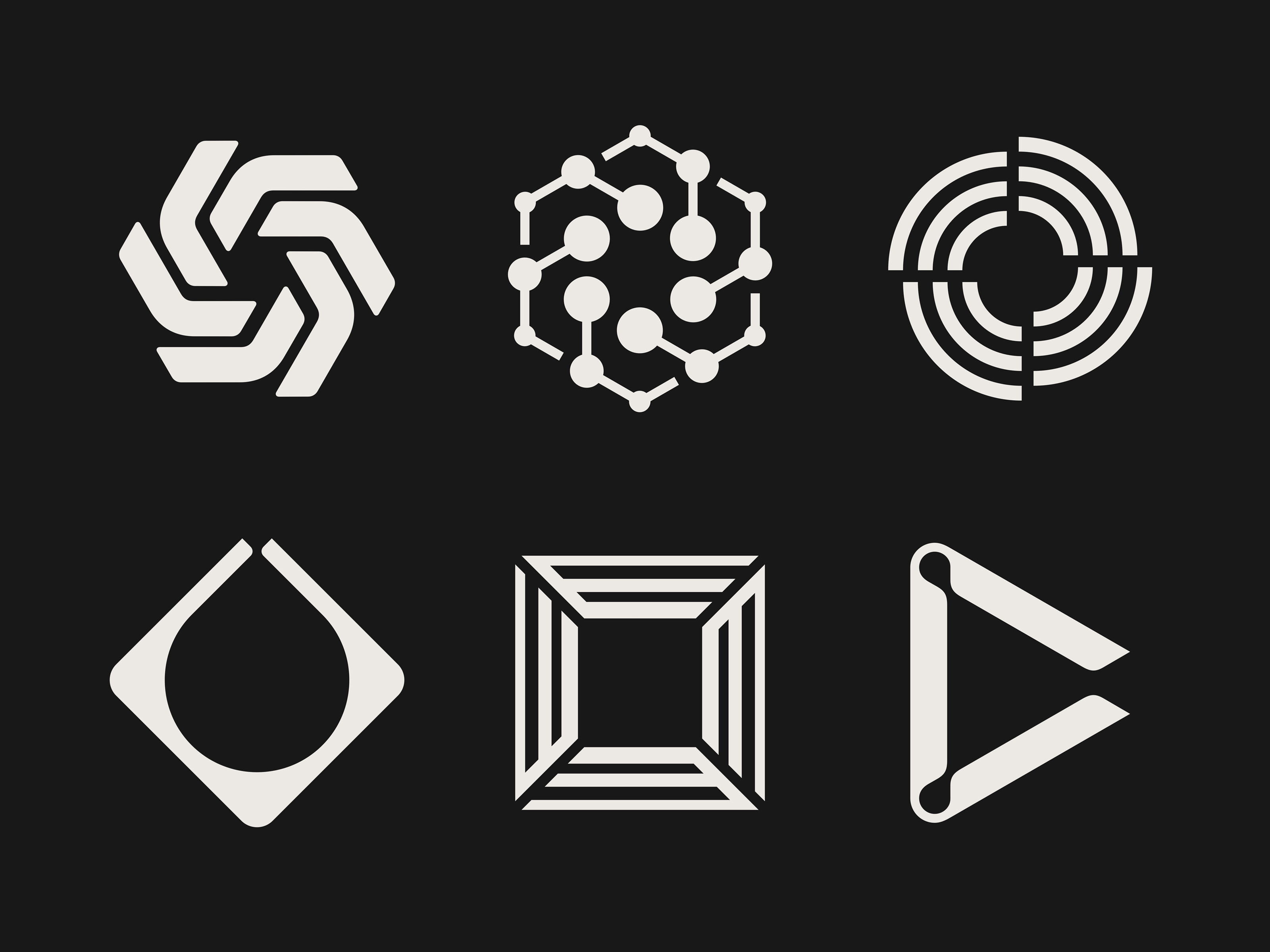 Abstract Logos Roundup by Type08 (Alen Pavlovic) on Dribbble
