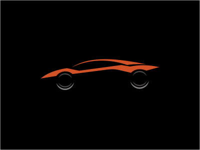 Aventador 3d automotive car illustration lamborghini logo negative orange ride silhouette vehicle wheels