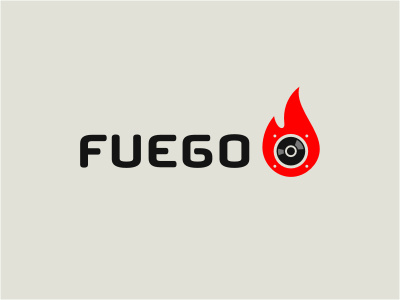 Fuego burn event fire flame logo music organization party red sound speaker youth