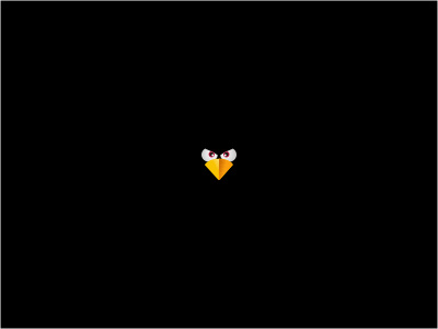 Angry Bird in the Dark! by Type08 (Alen Pavlovic) on Dribbble