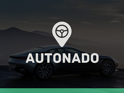 Autonado aston auto car locator logo martin navigator network passion pin speed wheel
