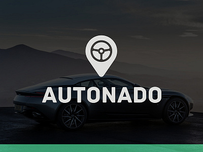 Autonado aston auto car locator logo martin navigator network passion pin speed wheel