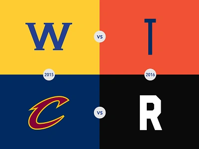 NBA 2016 Playoffs basketball bracket cavaliers championship letters nba raptors sports thunder warriors