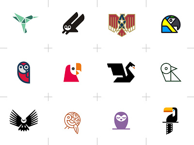 Bird-themed Logos